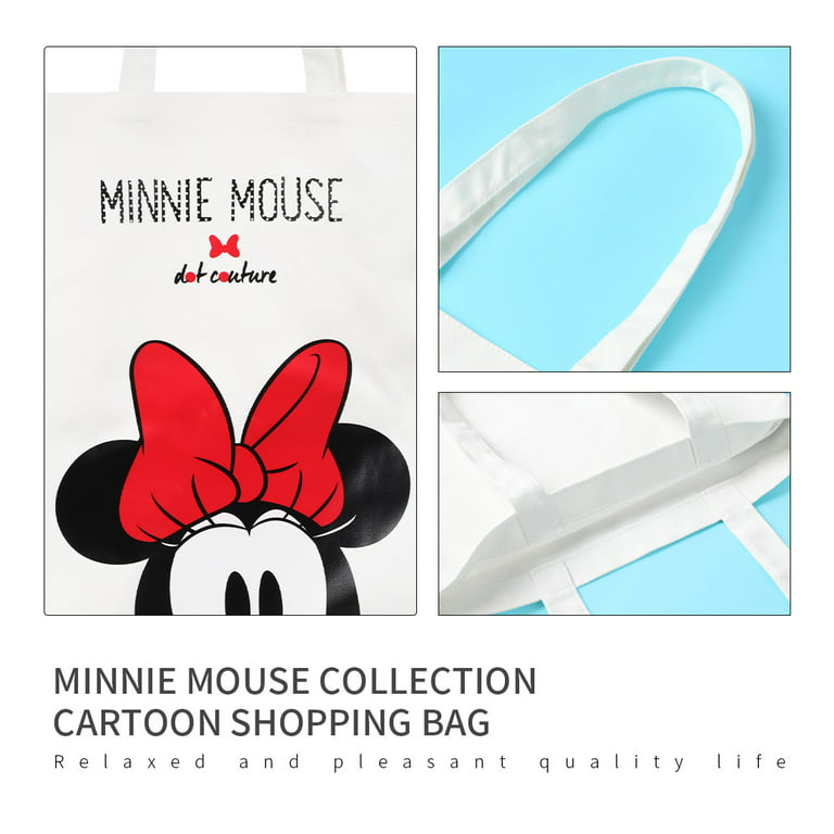 Miniso Disney Minnie Series Cartoon Tote Shopping Bag