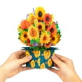 thumbnail image 3 of CIYISON 3D Greeting Card Flower Bouquet For MothersDay Fathers Day Think Of You, 3 of 20