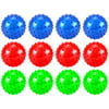 "Set of 12 4"" Spiky Spiked Ball Childrens Kids Toy Play Ball, Perfect for Indoor/ Outdoor Play, Add On for Sports Playsets (Colors May Vary)"