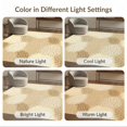 thumbnail image 7 of ODIKA 2'x3' Ultra-Soft Accent Mat, Spotted Abstract Inspired Patchwork Bordered Motif Layout Cow Flowing Dynamic None Washable, Bare feet friendly, Easy Care Indoor rug for Bedside, Footrest, 7 of 7