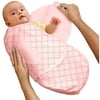 Swaddleme Cotton Knit Pink Cocoa Dot