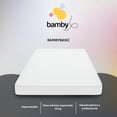 thumbnail image 2 of Colchon Cuna Bebe Impermeable Memory 100x70x7 Standar blanco, 2 of 6