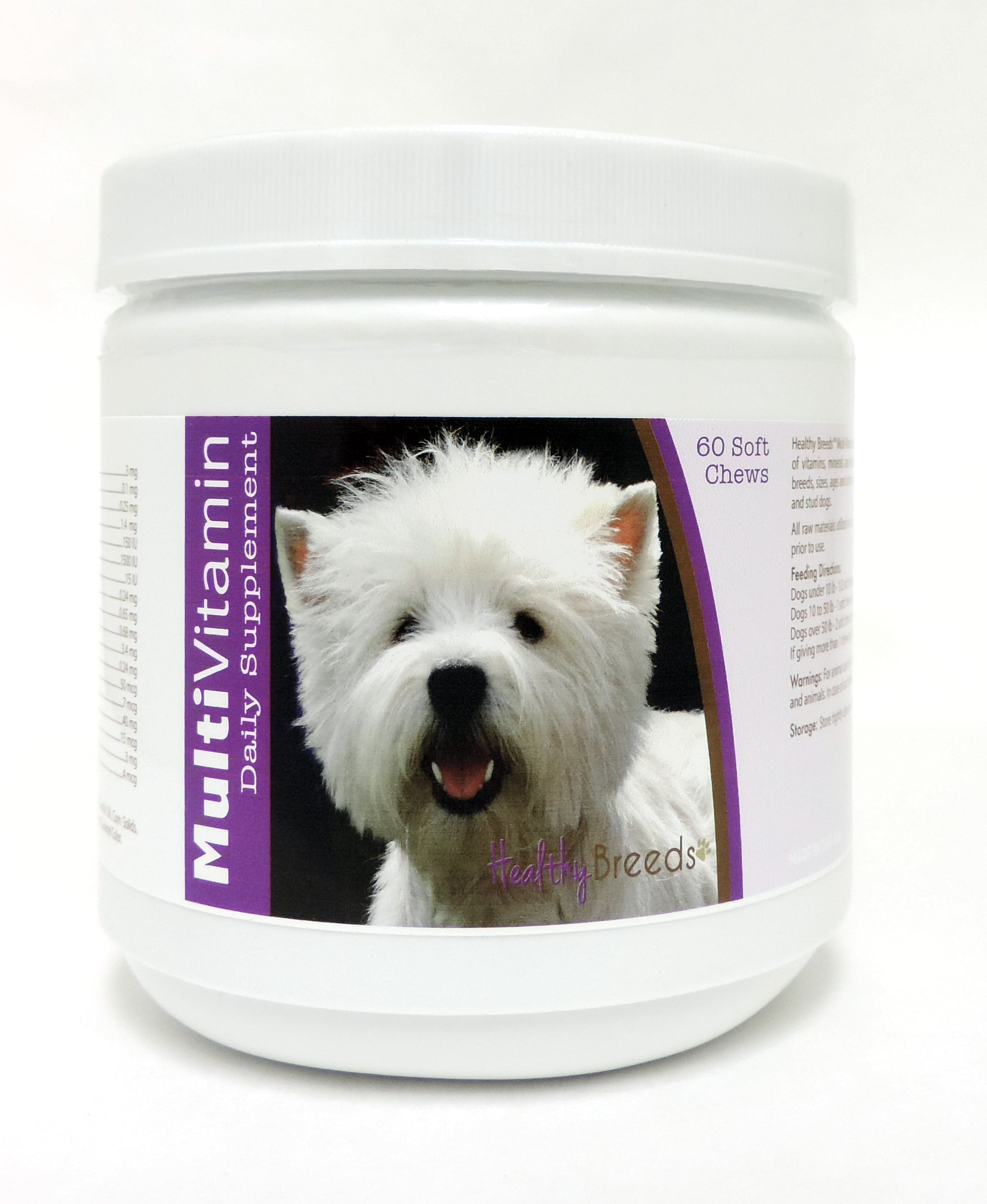 Healthy Breeds Dog MultiVitamin Soft Chew for West Highland White