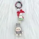 thumbnail image 4 of Nuevo llavero de partículas Kawaii de Labubu de Navidad, bolso, llavero con dije para teléfono móvil, regalo de Navidad, 4 of 5