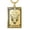Gold, variant on Skeleton Tarot Card Necklace Stainless Steel Amulet Marigold Tarot Card Major Arcana Necklaces for Women Men