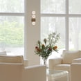 thumbnail image 3 of Fredrick Ramond 41900 Selene 3 Light 21" Tall Wall Sconce - Black, 3 of 7