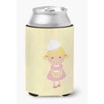 thumbnail image 1 of "Treasures Blonde Baker on Yellow Decorative Can Hugger, Multicolor" Caroline's Treasures BB7294CC, 1 of 1