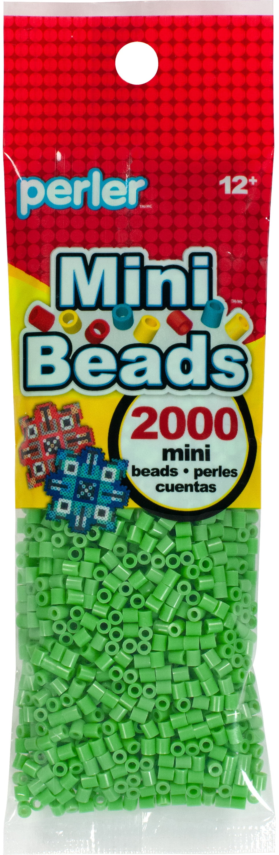 Unobite 200 Piece Plastic Number Beads with Colorful Numbers 123