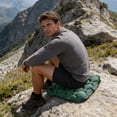 thumbnail image 4 of Klonfd Inflatable Seat Portable Air Pad Travel Support For Airplane Comfort Lightweight With Storage Camping Pad Seating Aid For And Outdoor Adventures, 4 of 6