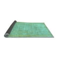 thumbnail image 2 of Ahgly Company Indoor Rectangle Abstract Light Blue Modern Area Rugs, 6' x 9', 2 of 4