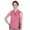 Tropical Pink/Rose Ash, variant on Monterey Club Women's Ellen Contrast Sleeveless Golf Polo Shirt #2265