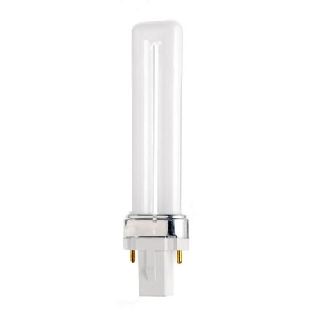 Satco S8305 7W Single Tube 2-Pin G23 Plug-In base 5000K fluorescent (Best 30 Watt Tube Amp)