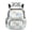 Blue Patchwork Pattern, variant on HELLHERO Fire Wolf Roar Kids Backpack with Large Capacity Multi-Pockets Book Bag, Featherweight 17 pollici School Bag for Back to School Elementary School Middle School