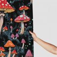 thumbnail image 3 of BCIIG Mushrooms Forest Psychedelic Art Bathroom Decoration Set Polyester Curtain with Hooks 60"x72, 3 of 7