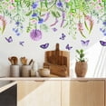 thumbnail image 4 of Flower Wall Sticker Window Decoration Removable Pvc Material For Living Room Bedroom Glass Cabinet Decor Floral Design Flower Wall Sticker, 4 of 8