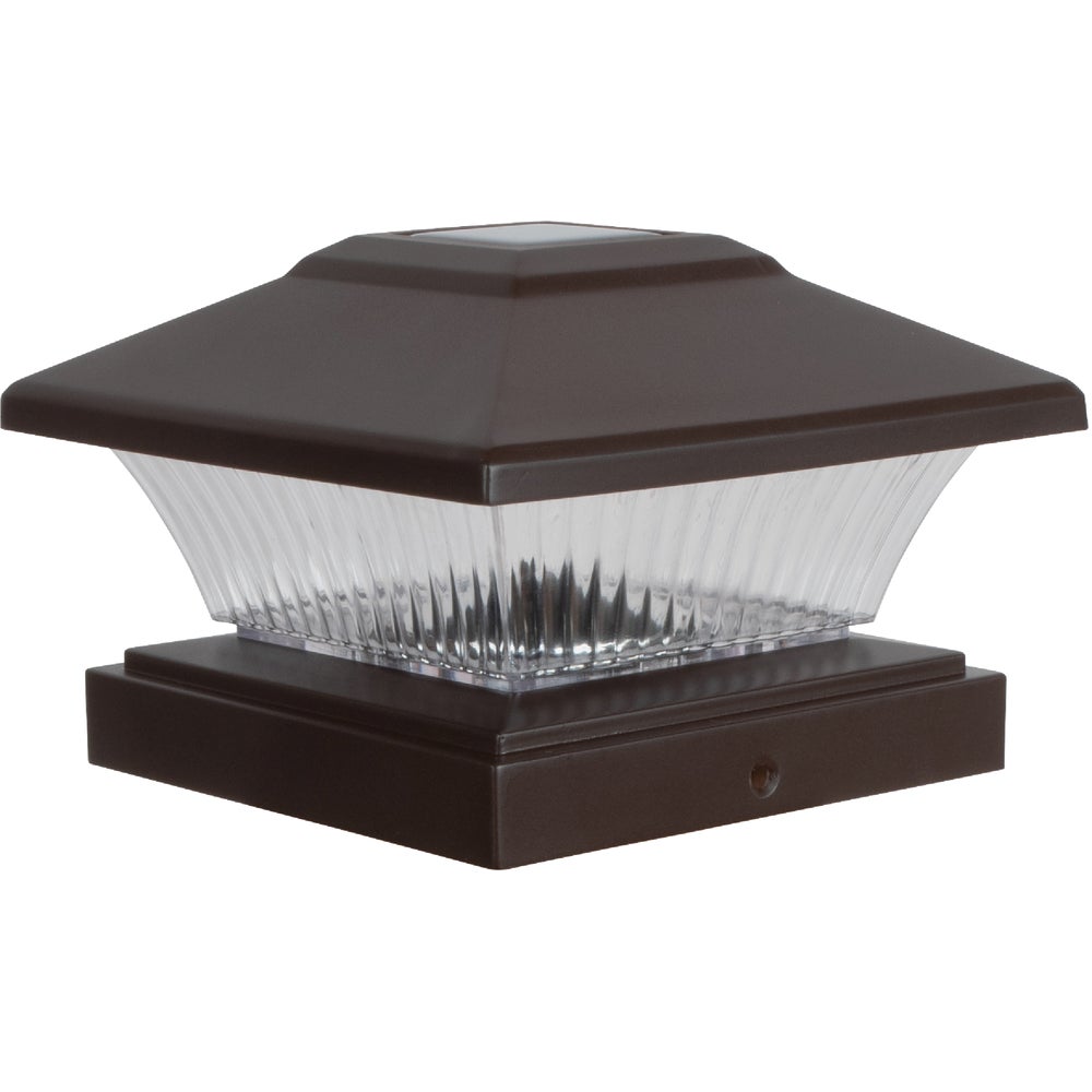 1PK Moonrays Bronze LED Solar Post Cap (4Pack)