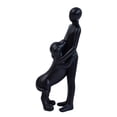 thumbnail image 1 of Estatua de resina de hombre y perro, decoración sincera para el hogar, significativa para la sala de estar y Negro, 1 of 9