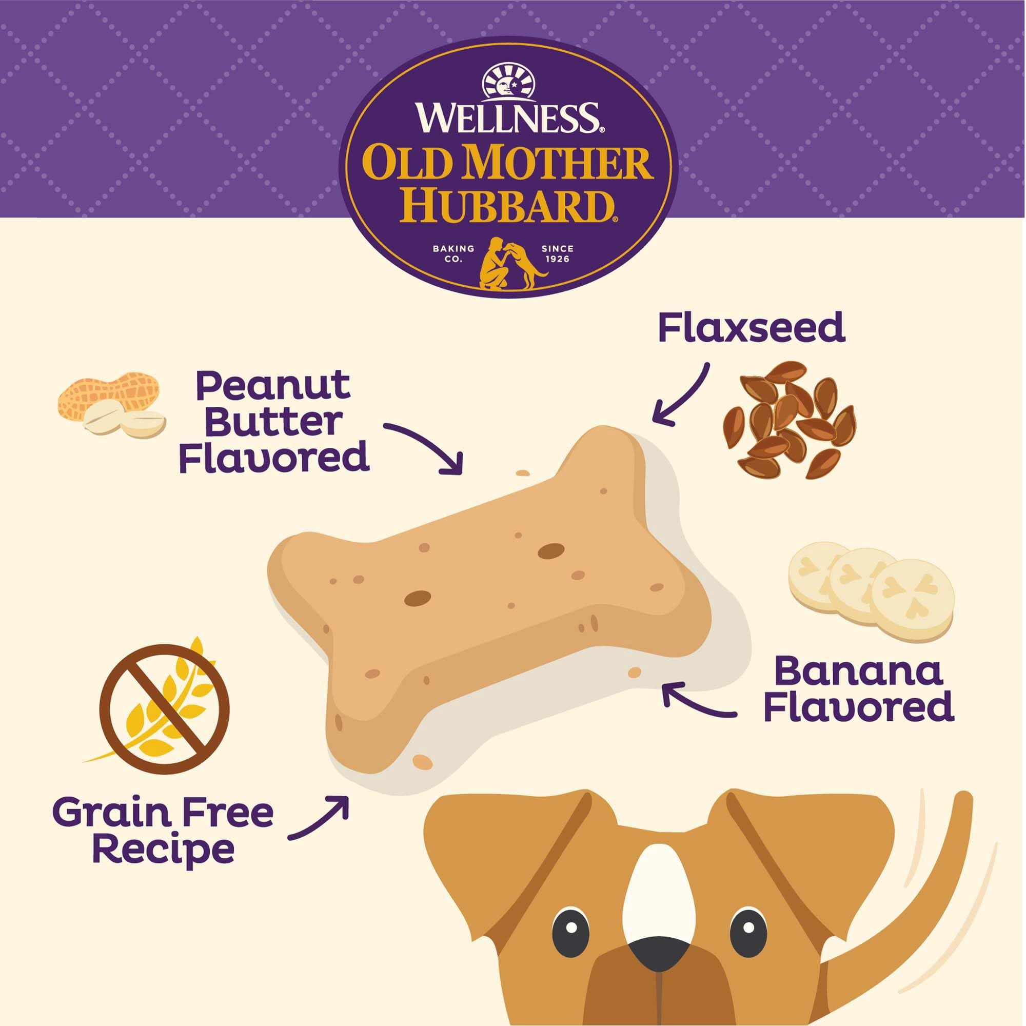 (Pack Of 6) Old Mother Hubbard Dog Treat P Nutr N Nannrs 16 Oz