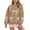 Light Brown, variant on Women Tops Women's Long Sleeve Sweatshirt Casual Crewneck Loose Fit Pullover Fleece Tops, Bow Print Fall Winter Fashion with Soft Fabric for Comfortable Wear,Beige,L