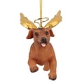 thumbnail image 2 of Design Toscano Honor the Pooch: Dachshund Holiday Dog Angel Ornament, 2 of 5