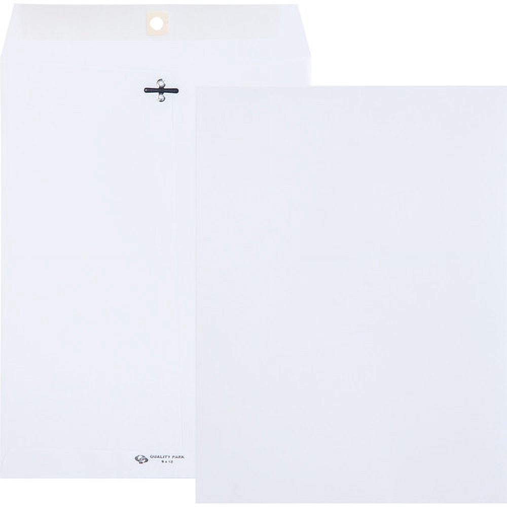 Quality Park, QUA38390, Clasp Envelopes, 100 / Box, White