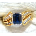 thumbnail image 5 of 2.44ct NATURAL BLUE SAPPHIRE DIAMONDS RING 14KT ROYAL BLUE TRADITIONAL, 5 of 7