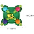 thumbnail image 2 of POINTERTECK Hungry Turtle Board Game Hungry Hungry Hippos Tabletop Game Tortoise Eat Bean Preschool Intelligent Educational Toy for Outdoors Travel Family Game  Intense Game of Quick Refl, 2 of 7