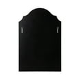 thumbnail image 5 of Kate and Laurel Leanna Modern Scalloped Arched Wall Mirror, 24 x 36, Black, Stunning Glamorous Decorative Mirror with Arch Shape and Soft Scallops and Slim, Beveled Frame, 5 of 8