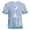 Z1 Sky Blue, variant on Womens Mushroom Graphic T-Shirt Short Sleeve Crewneck Botanical Print Tee Cottagecore Summer Top Casual Nature Shirt