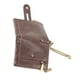 thumbnail image 5 of Cartera corta retro para hombre, con múltiples ranuras y cierre de cremallera, de piel sintética, para guardar dinero en efectivo, tarjetas bancarias, monedas, color café., 5 of 14
