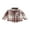 Pink, variant on Toddler Flannel Shirt Jacket Plaid Long Sleeve Lapel Button Down Shacket Little Kids Boys Girls Shirts Coats