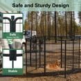 thumbnail image 4 of AMONSEE Dog Playpen, 8 Panels 45" Height Pet Playpen, Foldable Metal Dog Fence for Indoor Outdoor, 4 of 8