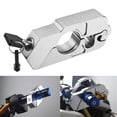 thumbnail image 3 of Seguro para manubrio de moto con bloqueo de freno y embrague, diseño antirrobo, color plata, llave aleatoria. Fácil instalación y apertura rápida., 3 of 7