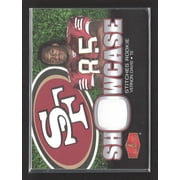 2006 Fleer Flair Showcase Stitches Vernon Davis SHS-VD Jersey Memorabilia NFL 49ers San Francisco 49ers NFL Football Trading Card