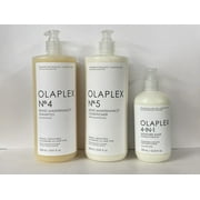 Olaplex, Bond maintenace shampoo No 4 33.8 oz + Conditioner No 5 33.8 oz +4-In-1 Bond Moisture Mask 12.55 oz ( 3 pieces )