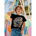 thumbnail image 2 of T-shirt à Col Rond pour Garçons avec Imprimé de Lapin de Pâques, Planche à Roulettes et Œufs - Cool, Léger et Confortable / T-Shirt d'Été Décontracté Lavable en Machine pour Occasions Festives, Vêtements/graphique Vibrant pour Garçons, 2 of 5