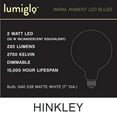 thumbnail image 3 of X - Light White - LED Light Bulb, 3 of 15