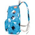 thumbnail image 4 of Coofit Ladies Backpack Cartoon Cat Flamingo Nylon Backpack School Backpack Travel Rucksack, 4 of 10