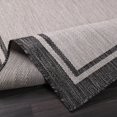 thumbnail image 4 of Indoor Outdoor Rug  6x9 Bordered Gray Modern Area Rugs For And Patios Kitchen Hallway Mats Washable Porch Deck Outside Carpet (bordered Grey 6 X 9), 4 of 9