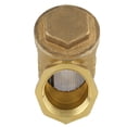 thumbnail image 2 of Filtro de Latón ANGGREK Conector de Válvula de Filtro 1/2 BSPP Amarillo, 2 of 8