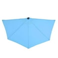 thumbnail image 4 of Pure Garden 50-LG1037 Parasol Demi-Rond avec Manivelle Facile, 9 Pieds, Bleu Brillant, 4 of 5