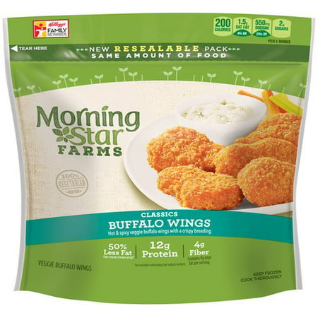 MorningStar Farms Classics Veggie Buffalo Wings, 10.5 oz