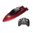 thumbnail image 1 of Barco RC 2 4 GHz Luces LED Alta Velocidad Eléctricos Impermeables para Barcos (rojo), 1 of 9