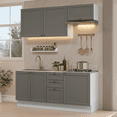 thumbnail image 2 of Cocina Integral Completa Modular Madesa Vik 180cm BG, 2 of 4
