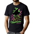 thumbnail image 1 of 1pc Elm Street Freddy Neon Graphic T-Shirt - Vibrant Print, Soft 100% Cotton, Casual Round Neck, Unisex, All-Season Top for Sports, Parties, and Daily Wear, 1 of 6