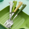 thumbnail image 5 of Grandest Birch Scratch Resistant Toddler Utensil Anti-rust Stainless Steel Cartoon Dinosaur Children Fork Spoon for Home Children, 5 of 8