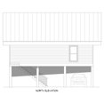 thumbnail image 4 of 763-9271: Modern Contemporary 2 Bed, 1 Bath Luxury Home Plan, 1105 Sq Ft: Full Blueprints with License to Build by Home Plan Marketplace - Lesuto, 4 of 7