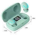 thumbnail image 3 of AZXY Wireless Earbuds Noise Cancelling,Bluetooth Ear Buds Clearance,Earbud & In Ear Headphones with Mic and Wireless Charging Case,Comfortable True Wireless Earbuds for Sleeping Travel, 3 of 7