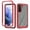 Red, variant on SaniMore for Samsung Galaxy S24 Ultra Two-Layer Structure Transparent Case, Rugged Clear PC Back & TPU Bumper [Not Yellowing Technology] Full Body Protective Case for Galaxy S24 Ultra 2024, Darkblue
