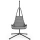 thumbnail image 5 of Silla Colgante Costway para Interiores y Exteriores Asiento Extra Ancho Acolchado Marco de Metal en Forma de X Kit para Colgar Seguro, 5 of 5